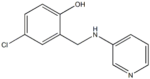 4-chloro-2-[(pyridin-3-ylamino)methyl]phenol 구조식 이미지