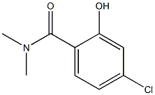 4-chloro-2-hydroxy-N,N-dimethylbenzamide Structure