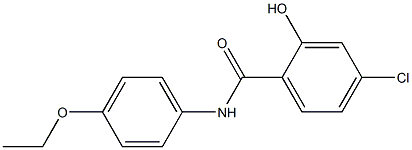 4-chloro-N-(4-ethoxyphenyl)-2-hydroxybenzamide Structure