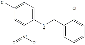 4-chloro-N-[(2-chlorophenyl)methyl]-2-nitroaniline Structure