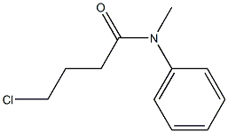 4-chloro-N-methyl-N-phenylbutanamide Structure