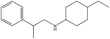 4-ethyl-N-(2-phenylpropyl)cyclohexan-1-amine Structure