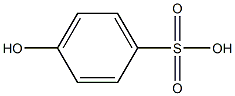 4-hydroxybenzene-1-sulfonic acid Structure