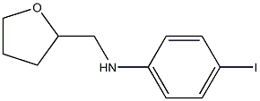 4-iodo-N-(oxolan-2-ylmethyl)aniline Structure