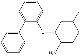 4-methyl-2-(2-phenylphenoxy)cyclohexan-1-amine 구조식 이미지