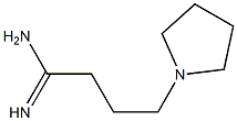 4-pyrrolidin-1-ylbutanimidamide Structure