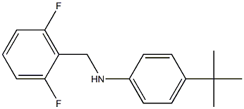 4-tert-butyl-N-[(2,6-difluorophenyl)methyl]aniline 구조식 이미지