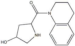 5-(1,2,3,4-tetrahydroquinolin-1-ylcarbonyl)pyrrolidin-3-ol 구조식 이미지