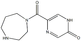 5-(1,4-diazepan-1-ylcarbonyl)-1,2-dihydropyrazin-2-one Structure