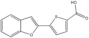 5-(1-benzofuran-2-yl)thiophene-2-carboxylic acid Structure