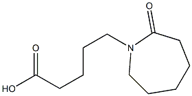 5-(2-oxoazepan-1-yl)pentanoic acid 구조식 이미지