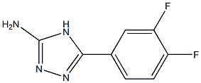 5-(3,4-difluorophenyl)-4H-1,2,4-triazol-3-amine Structure