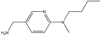 5-(aminomethyl)-N-butyl-N-methylpyridin-2-amine Structure