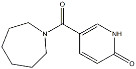 5-(azepan-1-ylcarbonyl)-1,2-dihydropyridin-2-one Structure