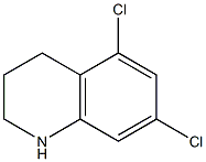 5,7-dichloro-1,2,3,4-tetrahydroquinoline Structure