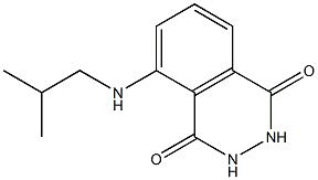 5-[(2-methylpropyl)amino]-1,2,3,4-tetrahydrophthalazine-1,4-dione Structure