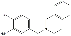 5-{[benzyl(ethyl)amino]methyl}-2-chloroaniline Structure