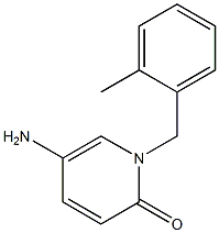 5-amino-1-[(2-methylphenyl)methyl]-1,2-dihydropyridin-2-one 구조식 이미지