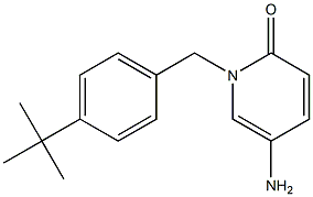 5-amino-1-[(4-tert-butylphenyl)methyl]-1,2-dihydropyridin-2-one 구조식 이미지