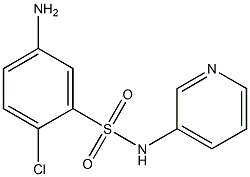 5-amino-2-chloro-N-(pyridin-3-yl)benzene-1-sulfonamide 구조식 이미지