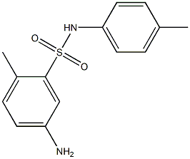 5-amino-2-methyl-N-(4-methylphenyl)benzene-1-sulfonamide 구조식 이미지