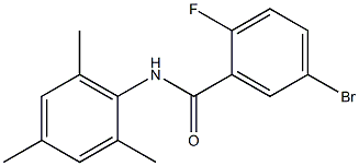 5-bromo-2-fluoro-N-mesitylbenzamide 구조식 이미지