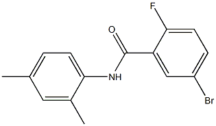 5-bromo-N-(2,4-dimethylphenyl)-2-fluorobenzamide Structure