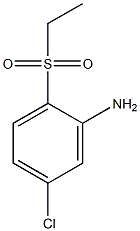 5-chloro-2-(ethylsulfonyl)aniline 구조식 이미지