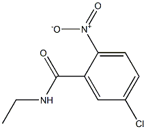 5-chloro-N-ethyl-2-nitrobenzamide 구조식 이미지
