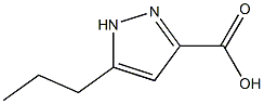 5-propyl-1H-pyrazole-3-carboxylic acid Structure