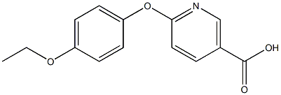 6-(4-ethoxyphenoxy)nicotinic acid 구조식 이미지