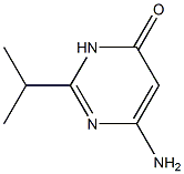 6-amino-2-(propan-2-yl)-3,4-dihydropyrimidin-4-one Structure
