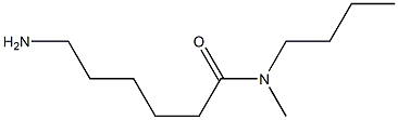 6-amino-N-butyl-N-methylhexanamide 구조식 이미지