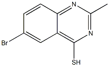 6-bromo-2-methylquinazoline-4-thiol Structure