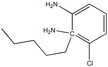 6-chloro-1-N-pentylbenzene-1,2-diamine Structure