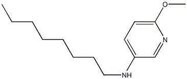 6-methoxy-N-octylpyridin-3-amine Structure