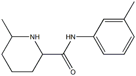 6-methyl-N-(3-methylphenyl)piperidine-2-carboxamide Structure