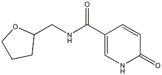 6-oxo-N-(oxolan-2-ylmethyl)-1,6-dihydropyridine-3-carboxamide Structure