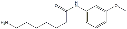 7-amino-N-(3-methoxyphenyl)heptanamide 구조식 이미지