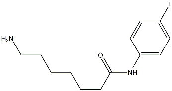 7-amino-N-(4-iodophenyl)heptanamide Structure