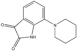 7-piperidin-1-yl-1H-indole-2,3-dione 구조식 이미지