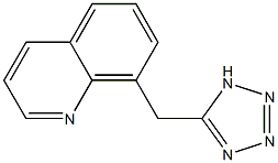 8-(1H-1,2,3,4-tetrazol-5-ylmethyl)quinoline Structure