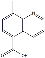 8-methylquinoline-5-carboxylic acid Structure