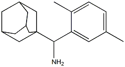 adamantan-1-yl(2,5-dimethylphenyl)methanamine 구조식 이미지