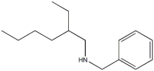 benzyl(2-ethylhexyl)amine 구조식 이미지