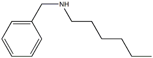 benzyl(hexyl)amine Structure