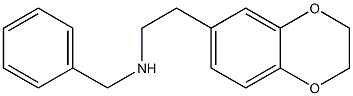 benzyl[2-(2,3-dihydro-1,4-benzodioxin-6-yl)ethyl]amine 구조식 이미지