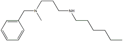 benzyl[3-(hexylamino)propyl]methylamine 구조식 이미지