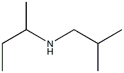 butan-2-yl(2-methylpropyl)amine Structure