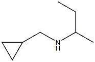 butan-2-yl(cyclopropylmethyl)amine Structure